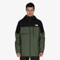 The North Face M PWDRFLO FL JKT THYME/TNF BLACK 